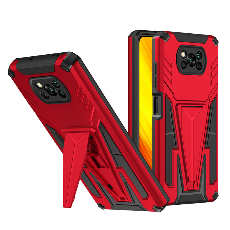 фото Чехол rack case для poco x3 pro (красный) black panther