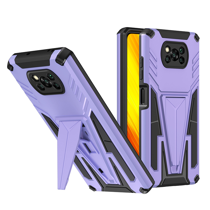 фото Чехол rack case для poco x3 pro (фиолетовый) black panther