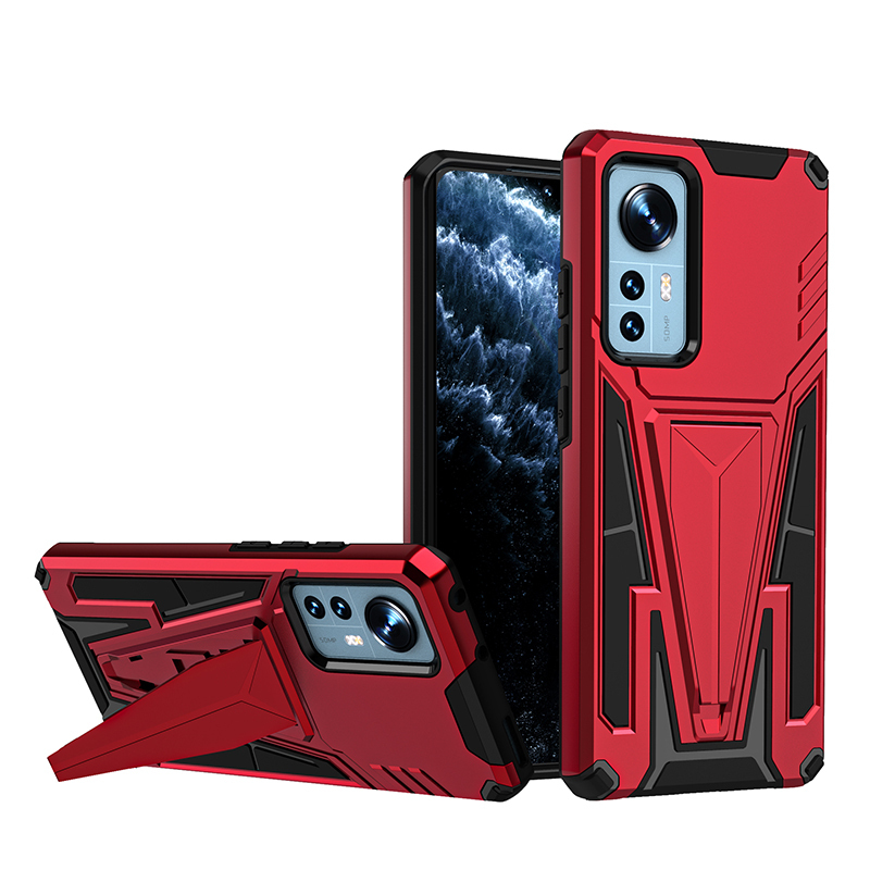 фото Чехол rack case для xiaomi 12/12x (красный) black panther