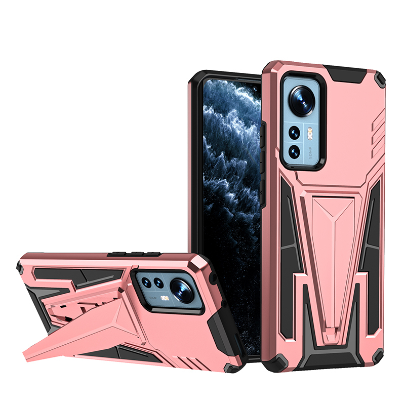 фото Чехол rack case для xiaomi 12 / 12x (rose gold) black panther