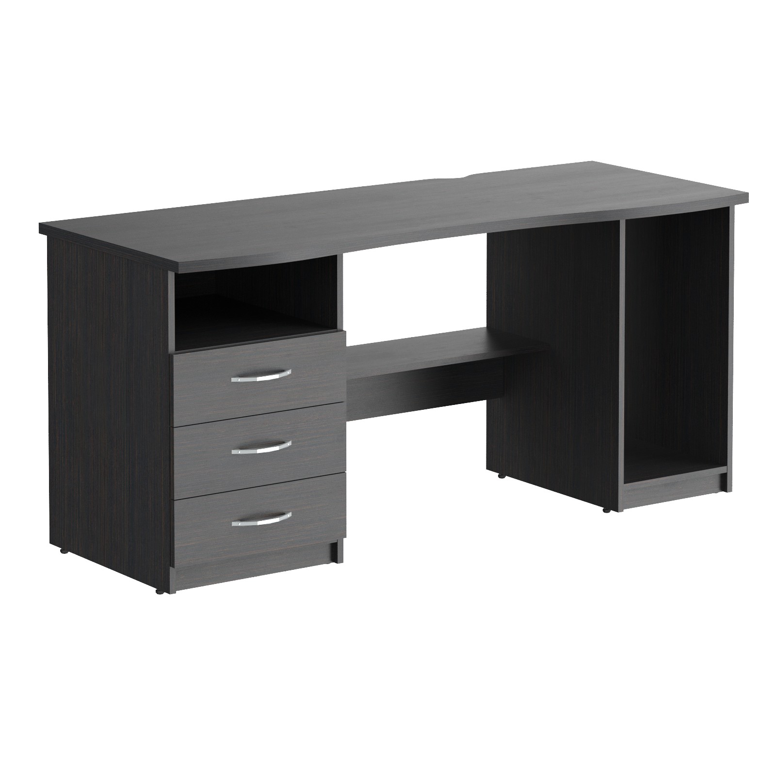 

Компьютерный стол с тумбой Skyland COMP CD 1660 Дуб Юкон модерн 136х63х75, CD 1660