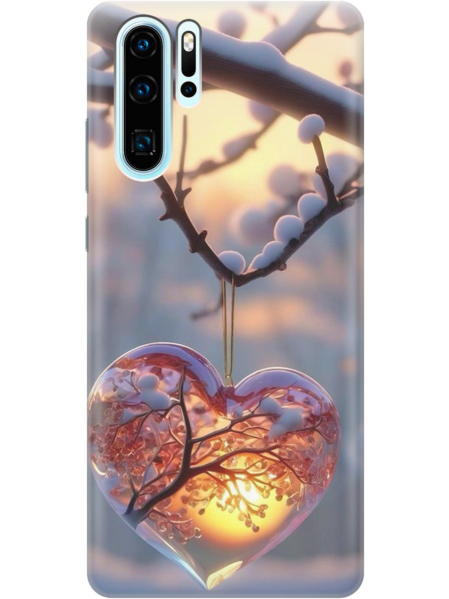 

Силиконовый чехол на Huawei P30 Pro с принтом "Ледяное сердце", Прозрачный;белый;желтый;оранжевый, 720762491