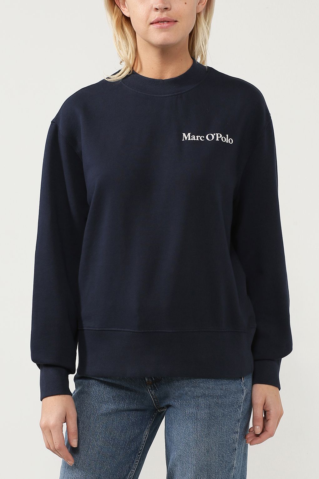 

Свитшот женский Marc O’Polo 008 4171 54241 синий XL, 008 4171 54241