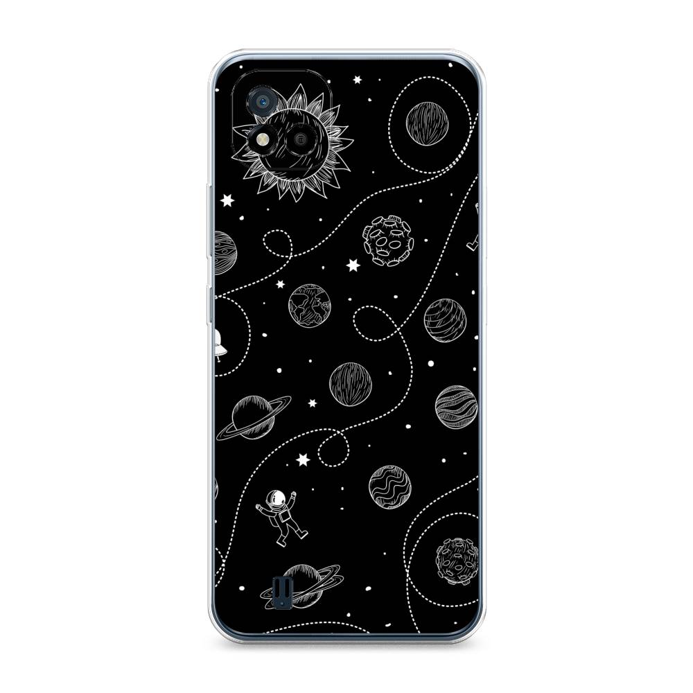 

Чехол Awog на Realme C11 (2021) "В невесомости", Разноцветный, 257550-4