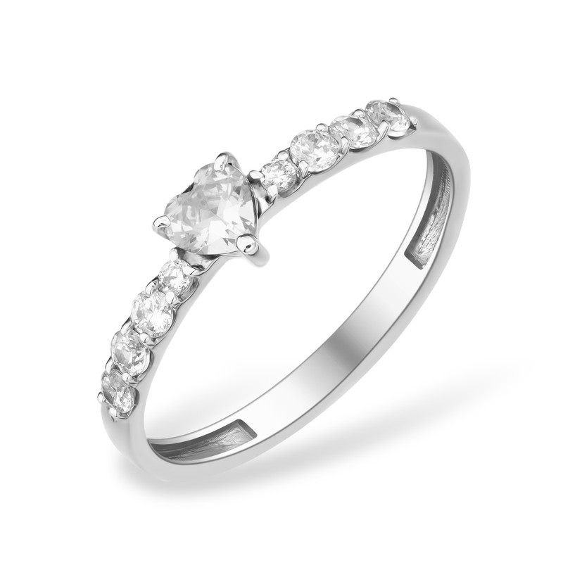 

Кольцо из серебра р. 19 EFREMOV 10100110552, фианит, 10100110552