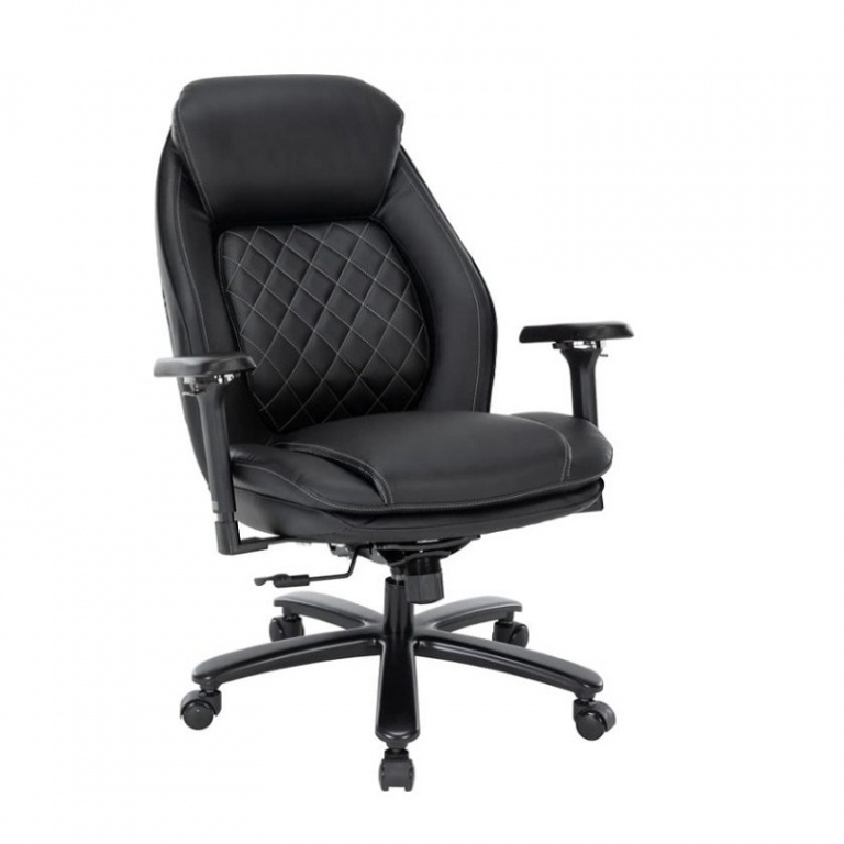

Кресло компьютерное Chairman CH403 экокожа, Black, Черный