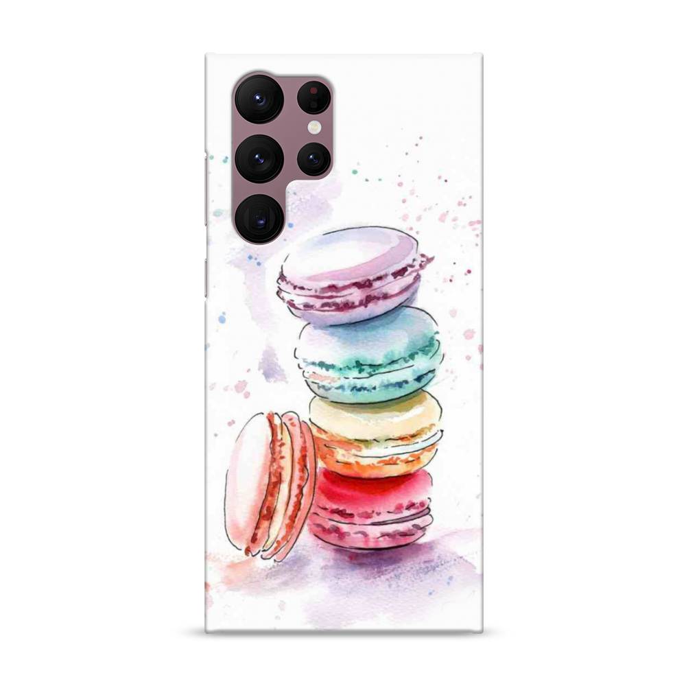

Пластиковый чехол "Пирамидка макарони 2" на Samsung Galaxy S22 Ultra, 2104020-7