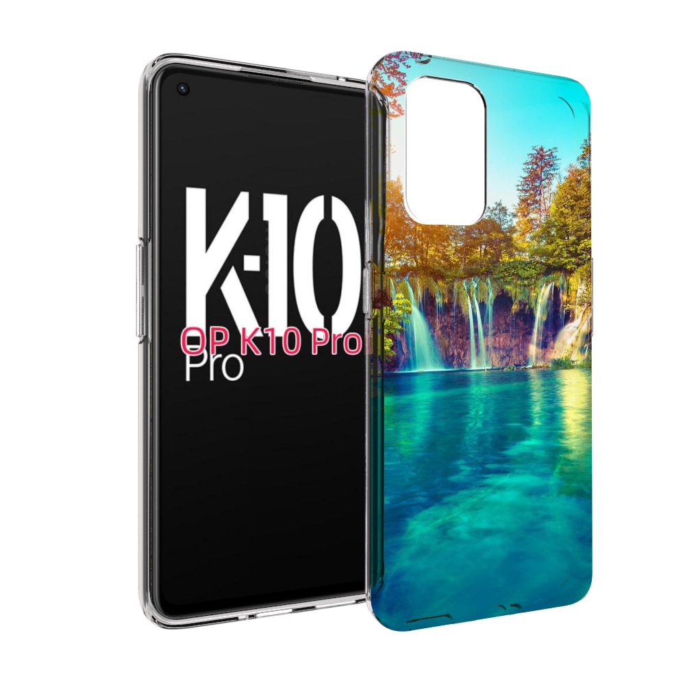 

Чехол MyPads Водапад-2 для OPPO K10 Pro, Прозрачный, Tocco