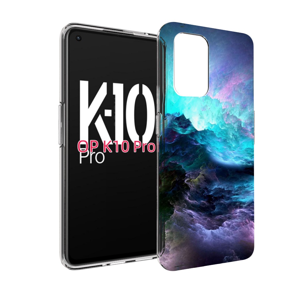 

Чехол MyPads Волна для OPPO K10 Pro, Прозрачный, Tocco