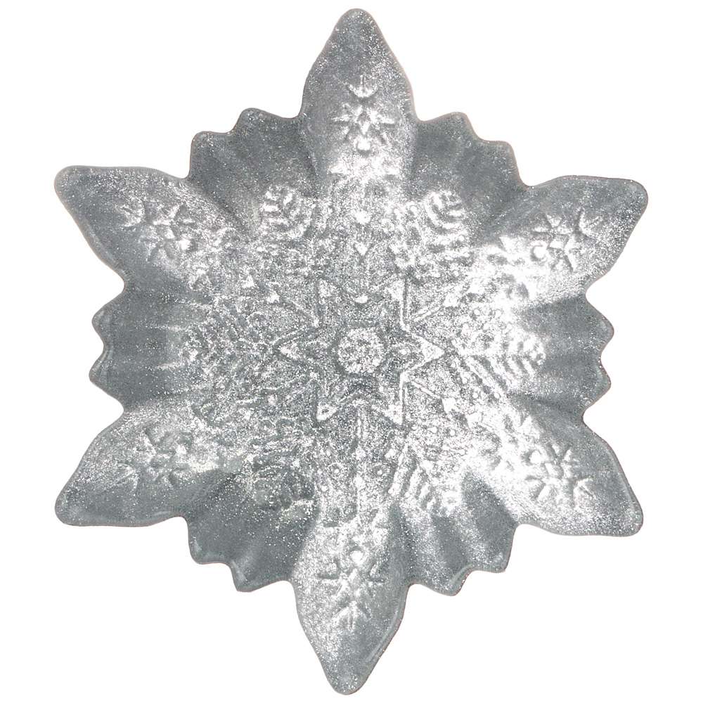 

Блюдо snow cristal silver 17см KSG-339-280