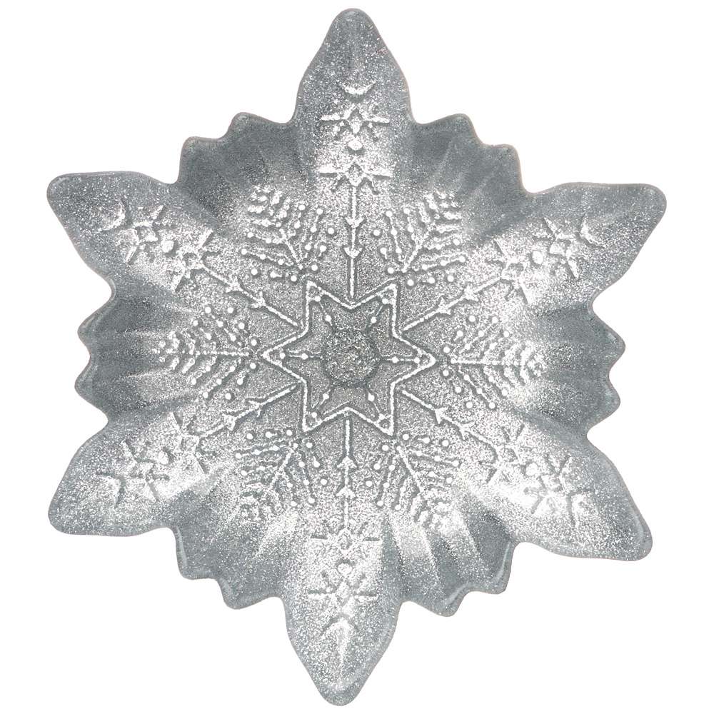 

Блюдо snow cristal silver 20см KSG-339-282