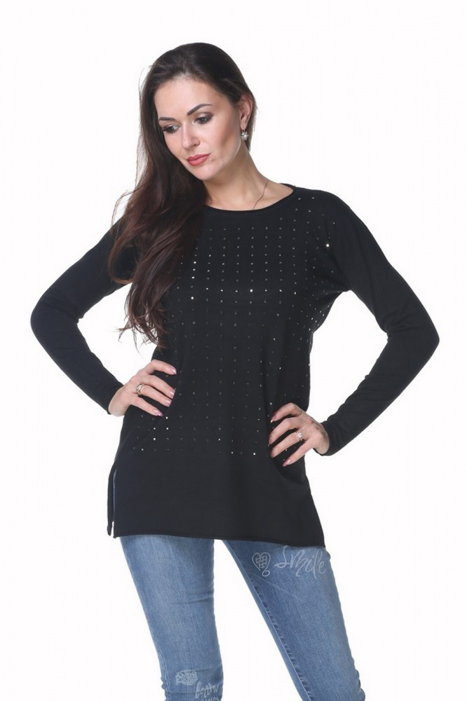 

Джемпер женский M&V 112PCS черный S/M, 112PCS