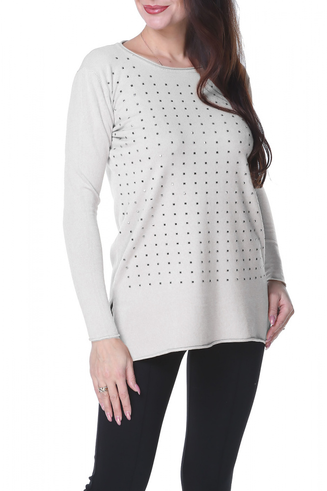 

Джемпер женский M&V 112PCS белый S/M, 112PCS