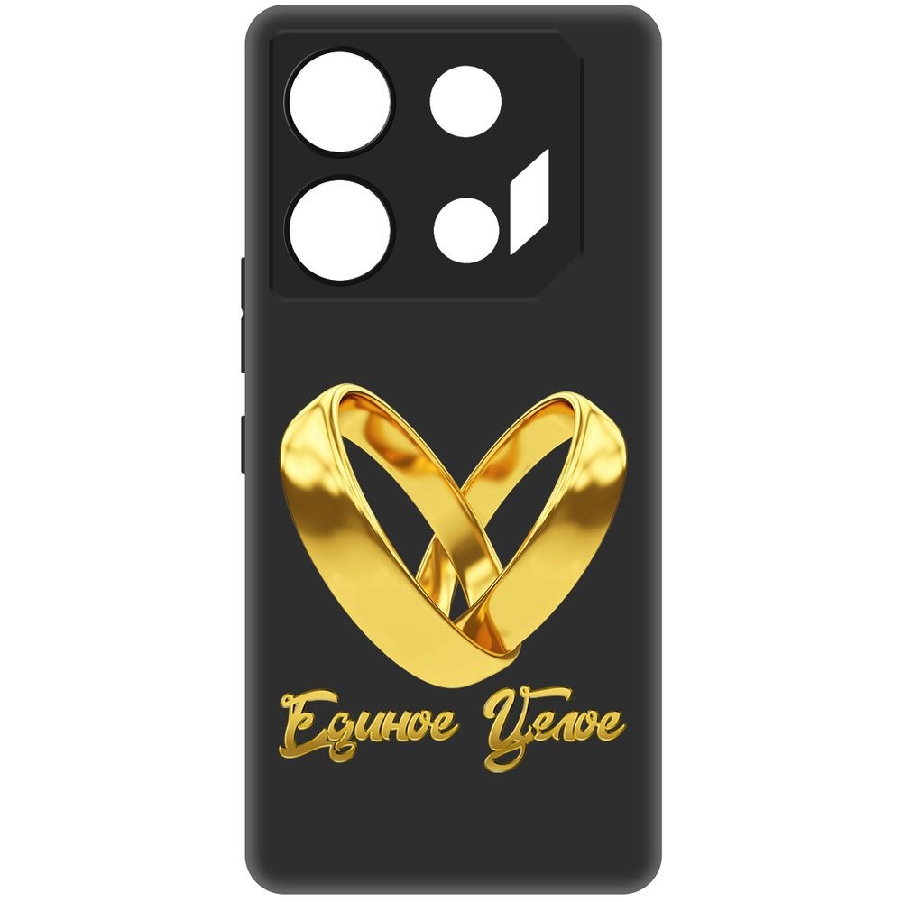 

Чехол-накладка Krutoff Soft Case Единое целое для Infinix GT 10 Pro черный