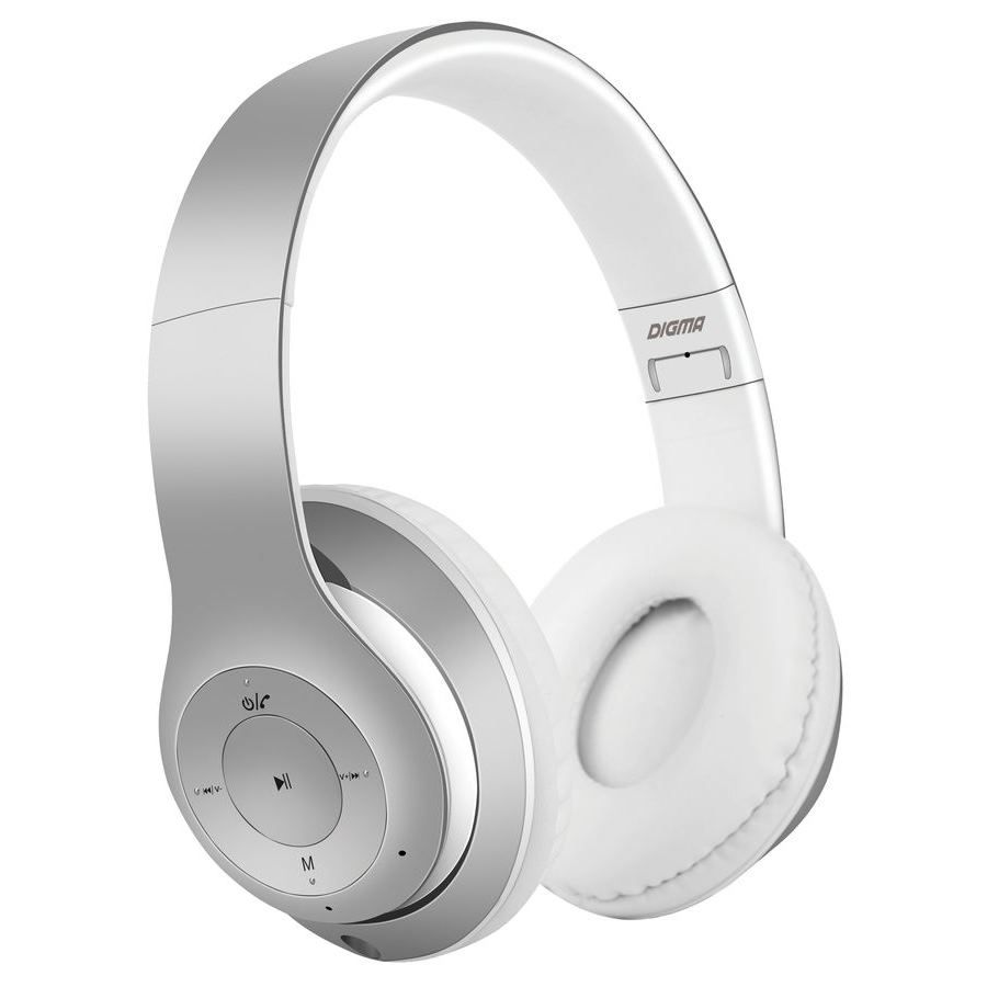 

Беспроводные наушники DIGMA BT-14 Silver, BT-14
