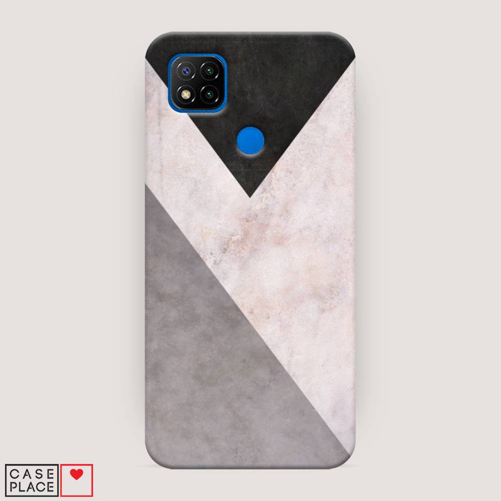 

Пластиковый чехол "Геометричный мрамор" на Xiaomi Redmi 9C, 39020-2