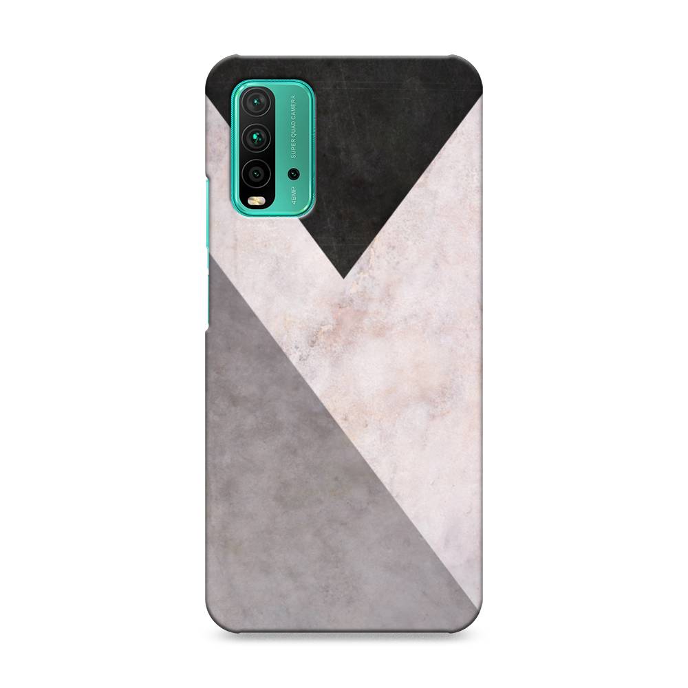 

Пластиковый чехол "Геометричный мрамор" на Xiaomi Redmi 9T, 39820-2