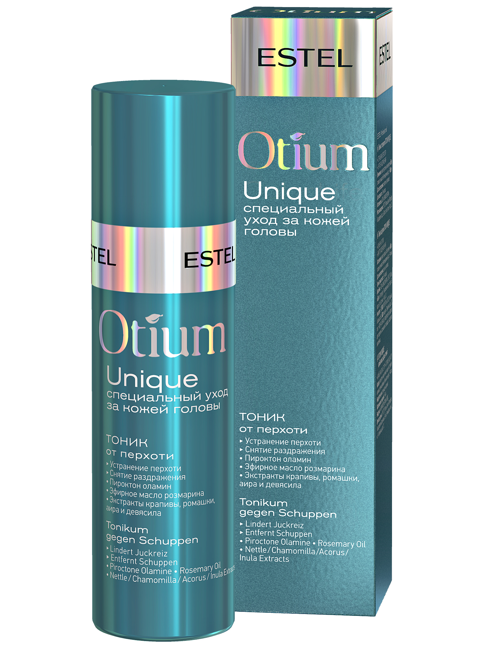 Купить Тоник для волос Estel Professional Otium Unique От перхоти 100 мл