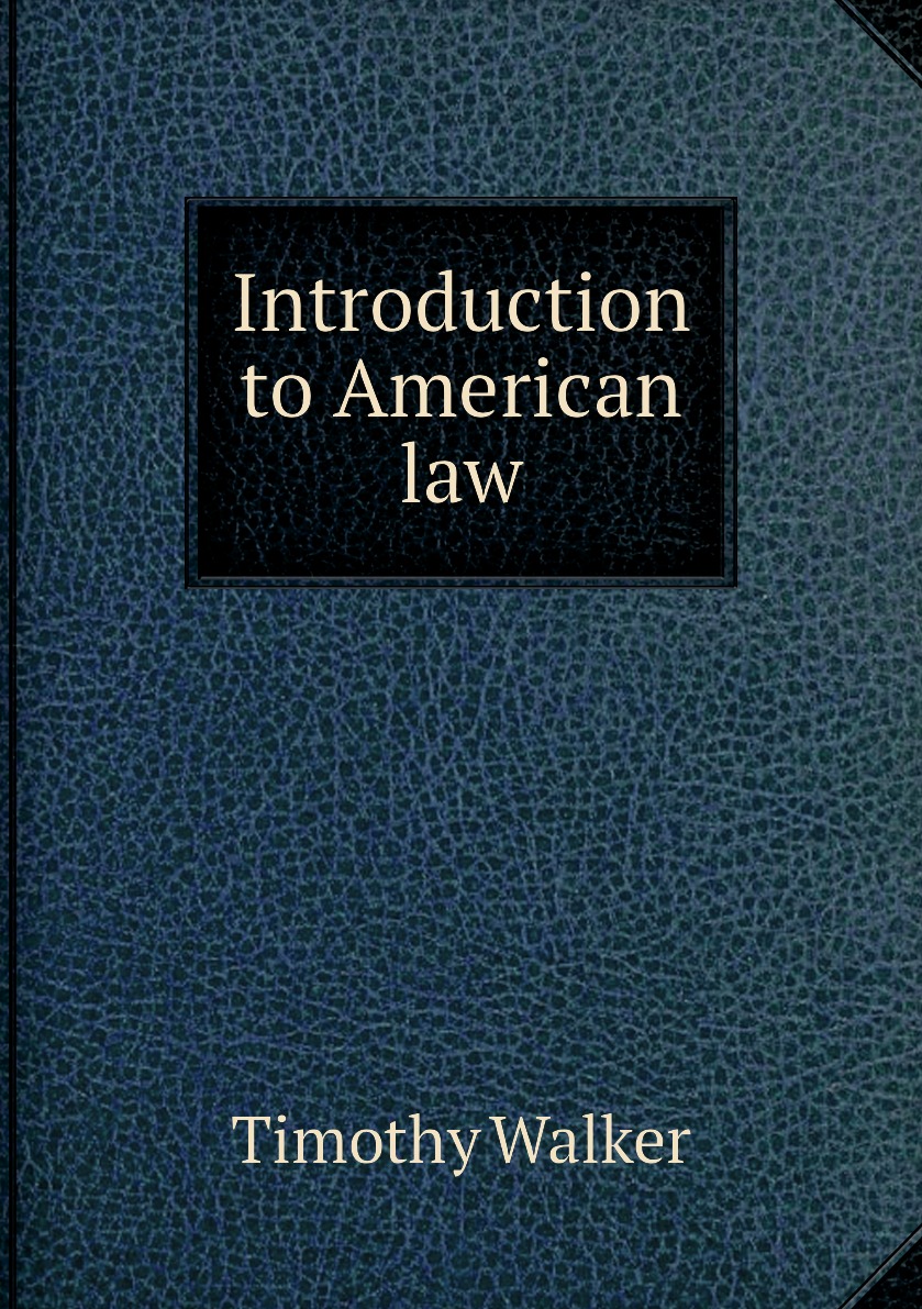 

Introduction to American law