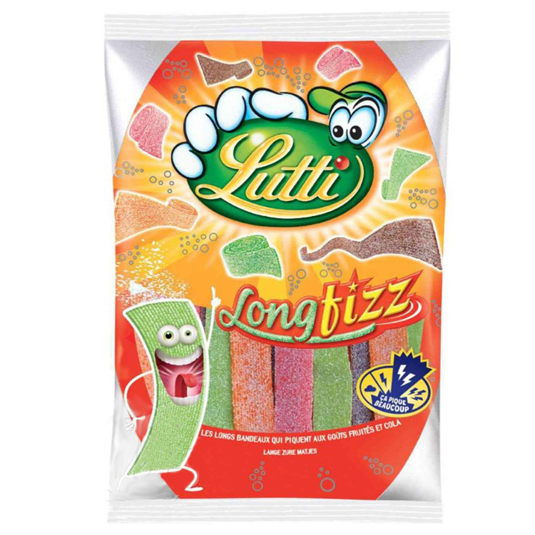 

Конфеты желейные Lutti Long Fizz 100 г