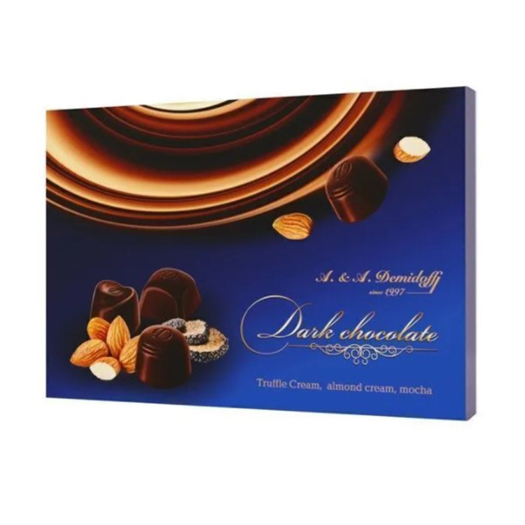 Шоколадные конфеты A.& A. Demidoff Ассорти трюфель-миндаль-мокко 284 г