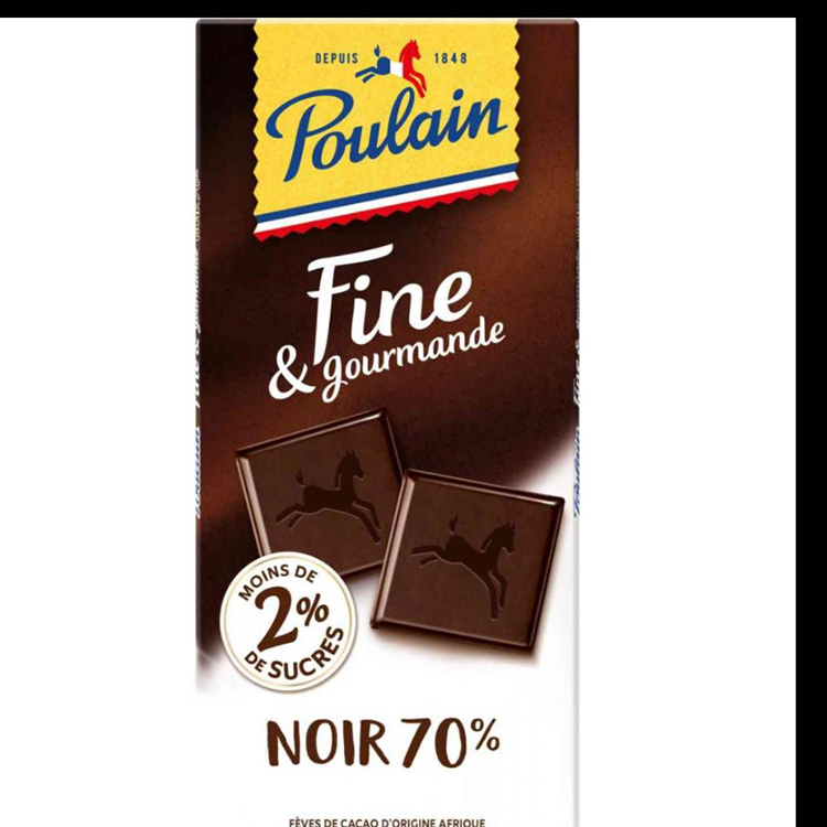 

Шоколад Poulain Fine & Gourmande темный 70% 100 г