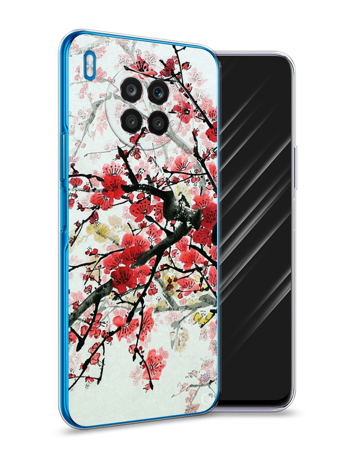 

Чехол Awog на Huawei Nova 8i "Сакура", Разноцветный, 6106350-4