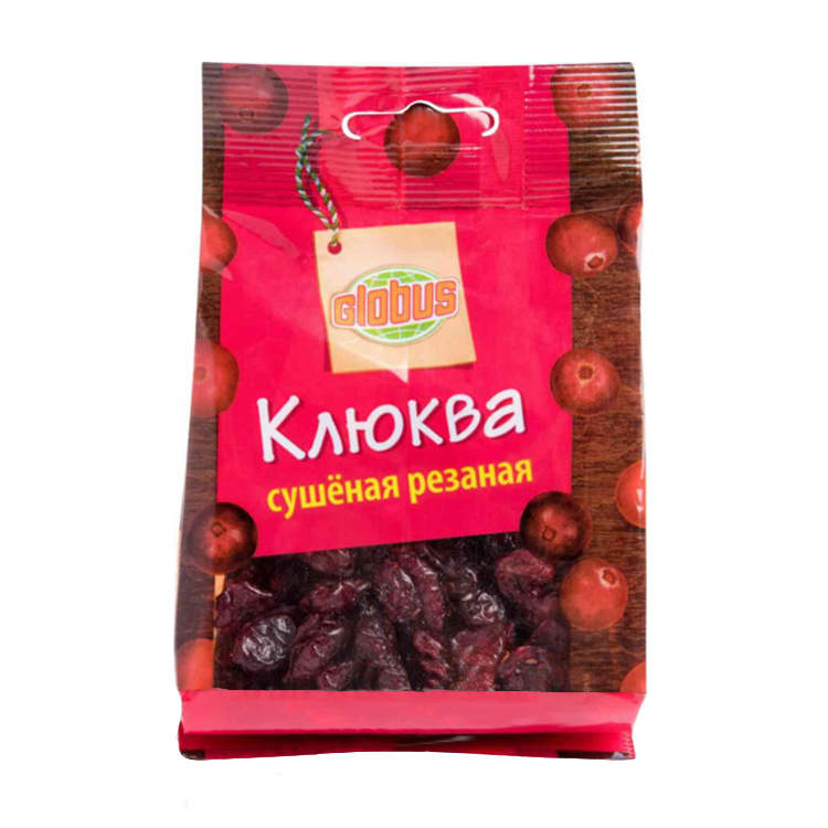 Клюква сушеная Globus резаная 120 г