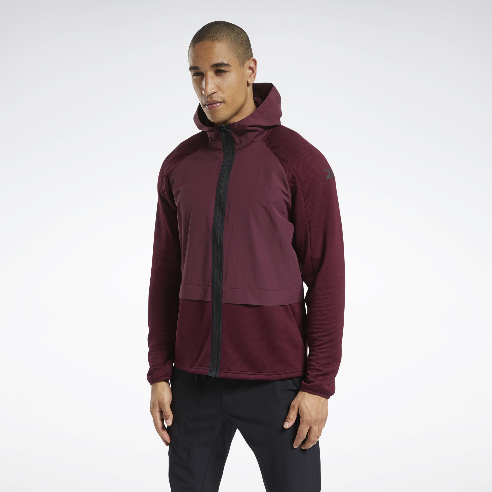 

Толстовка Adidas YB ZNE HEAT HD CF2369 цв.бордовый р. 116, CF2369