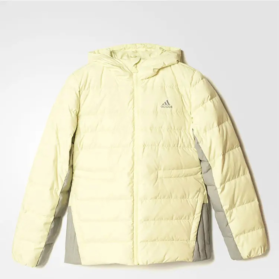 Куртка Adidas Yg J Down Jacket AY4741 цв.желтый р. 116