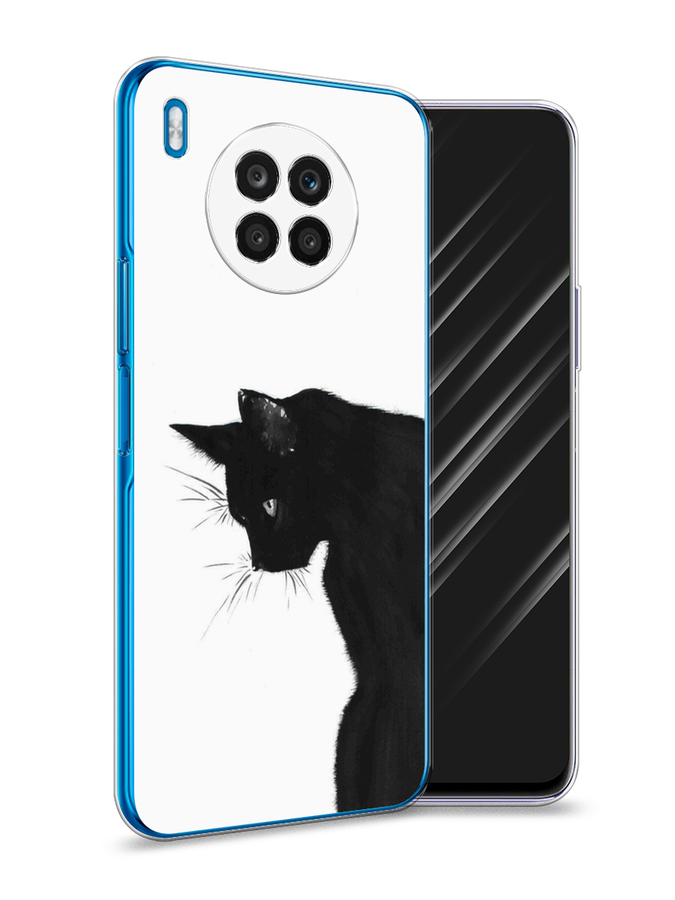 

Чехол Awog на Huawei Nova 8i "Black cat", Разноцветный, 6106350-1