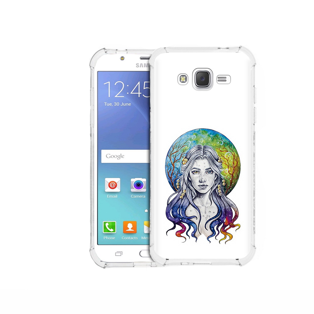 

Чехол MyPads Tocco для Samsung Galaxy J5 (2015) девушка с красивыми волосами, Прозрачный, Tocco