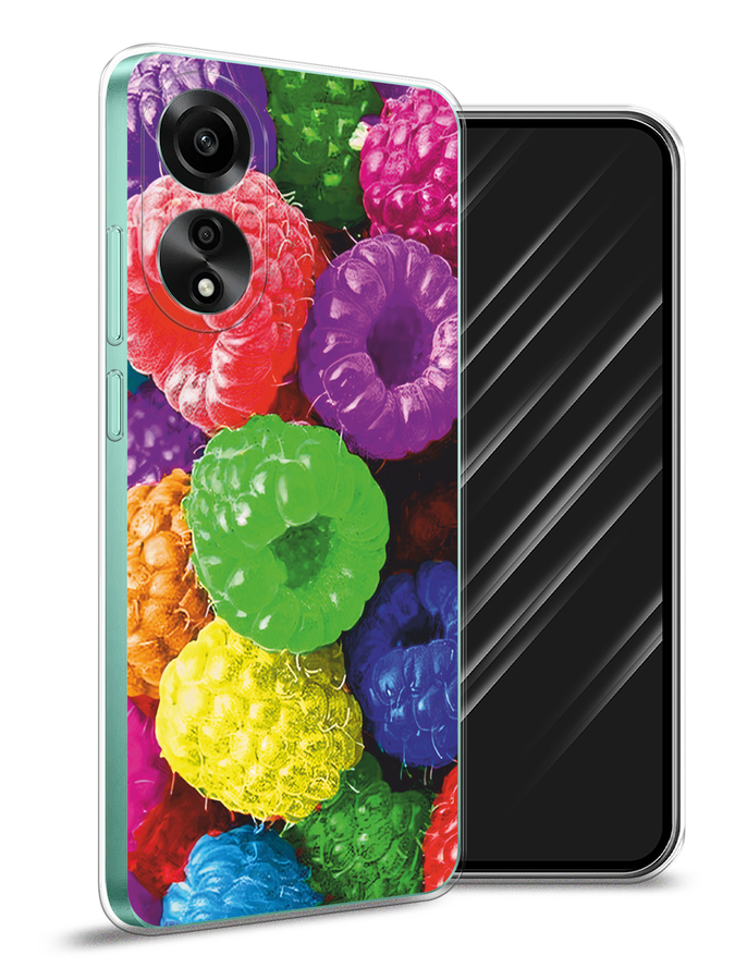 

Чехол Awog на Oppo A78 4G "Разноцветная малина", Разноцветный, 2514750-1