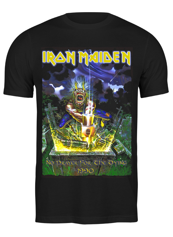 

Футболка мужская Printio Iron maiden band черная XL, Черный, Iron maiden band