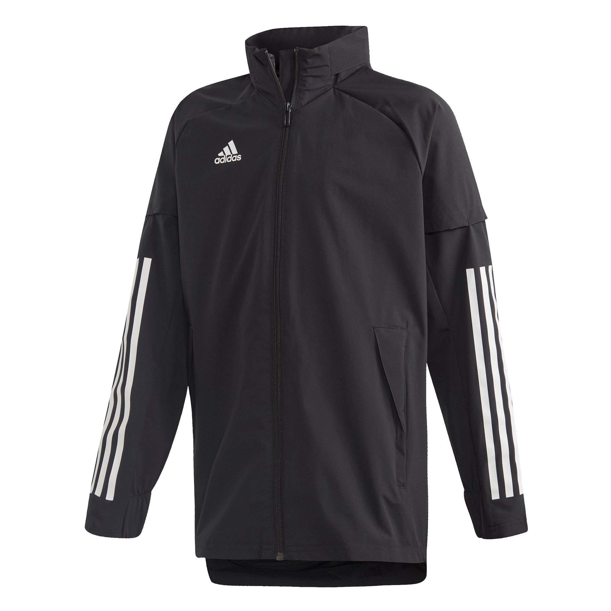 

Ветровка Adidas Con20 Aw Jacket Y EA2512 цв.черный р. 140, EA2512