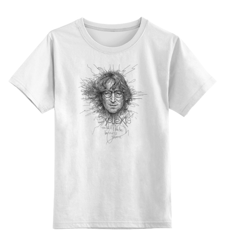 

Футболка детская Printio John lennon цв. белый р. 116, John lennon