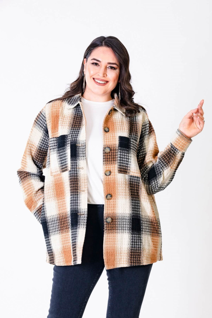 

Жакет женский My Line Moda 1234 коричневый 44 RU (товары доставляются из-за рубежа), 1234