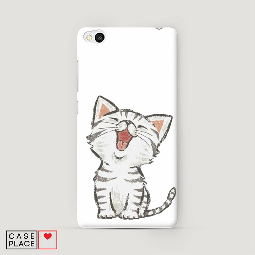 

Пластиковый чехол "Котенок рисованный" на Xiaomi Redmi 3, 30820-1