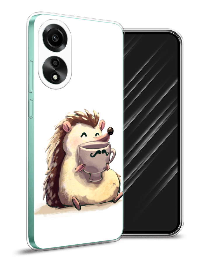 

Чехол Awog на Oppo A78 4G "Еж кофеман", Белый;коричневый;бежевый, 2514750-1