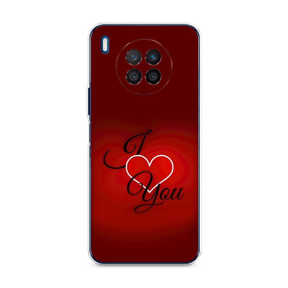 

Чехол Awog на Huawei Nova 8i "I love you 3", Разноцветный, 6106350-6