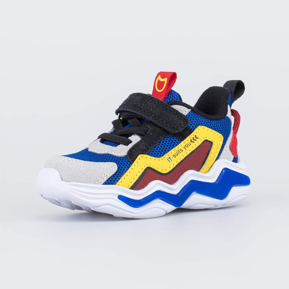 

Кроссовки Котофей 144233-71 цв. син-жел р. 24, 144233-71