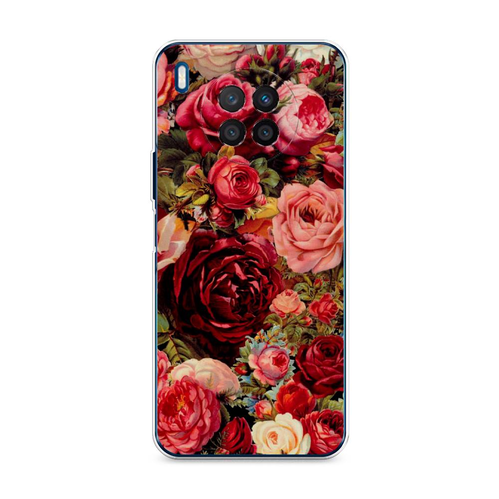 

Чехол Awog "Розы винтажные" для Huawei Nova 8i, 6106350-8