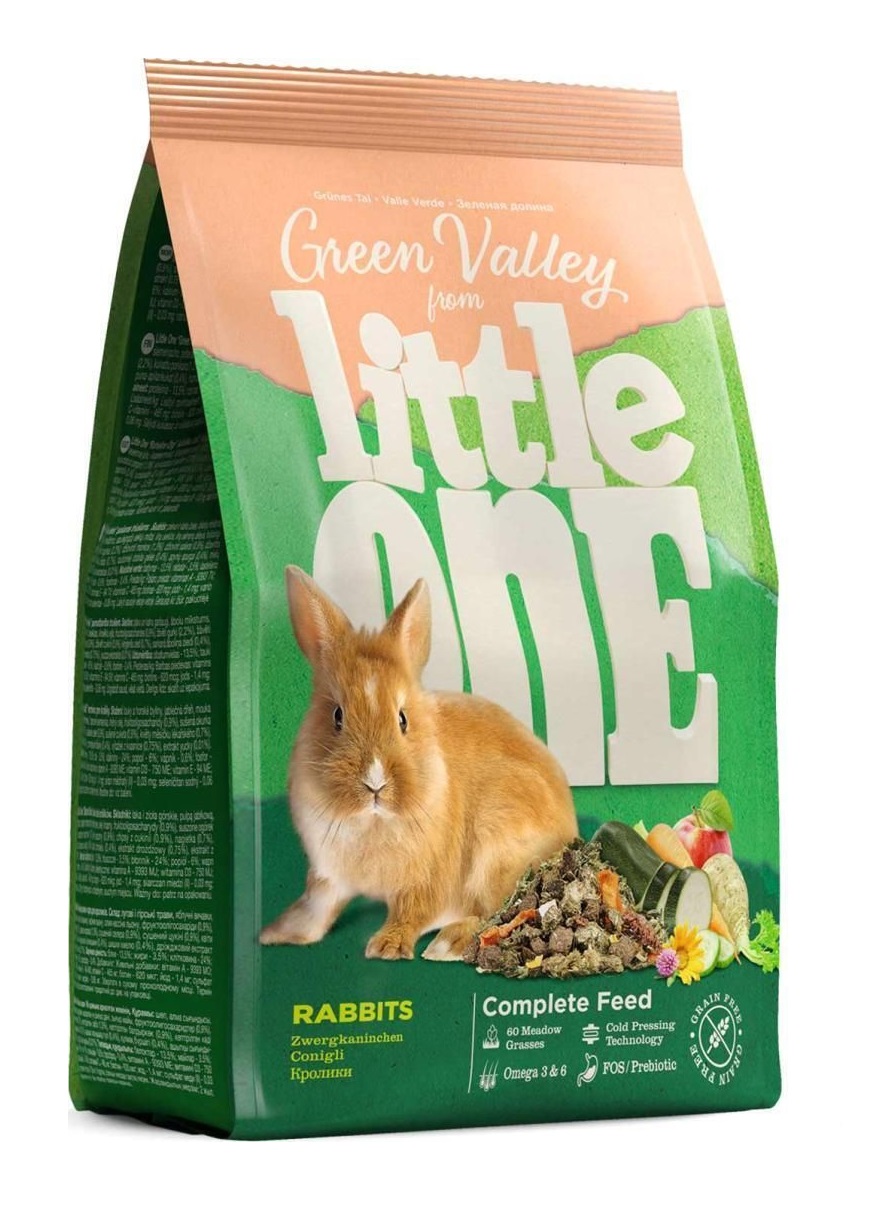 

Сухой корм для кроликов Little One Зеленая долина, 750 г