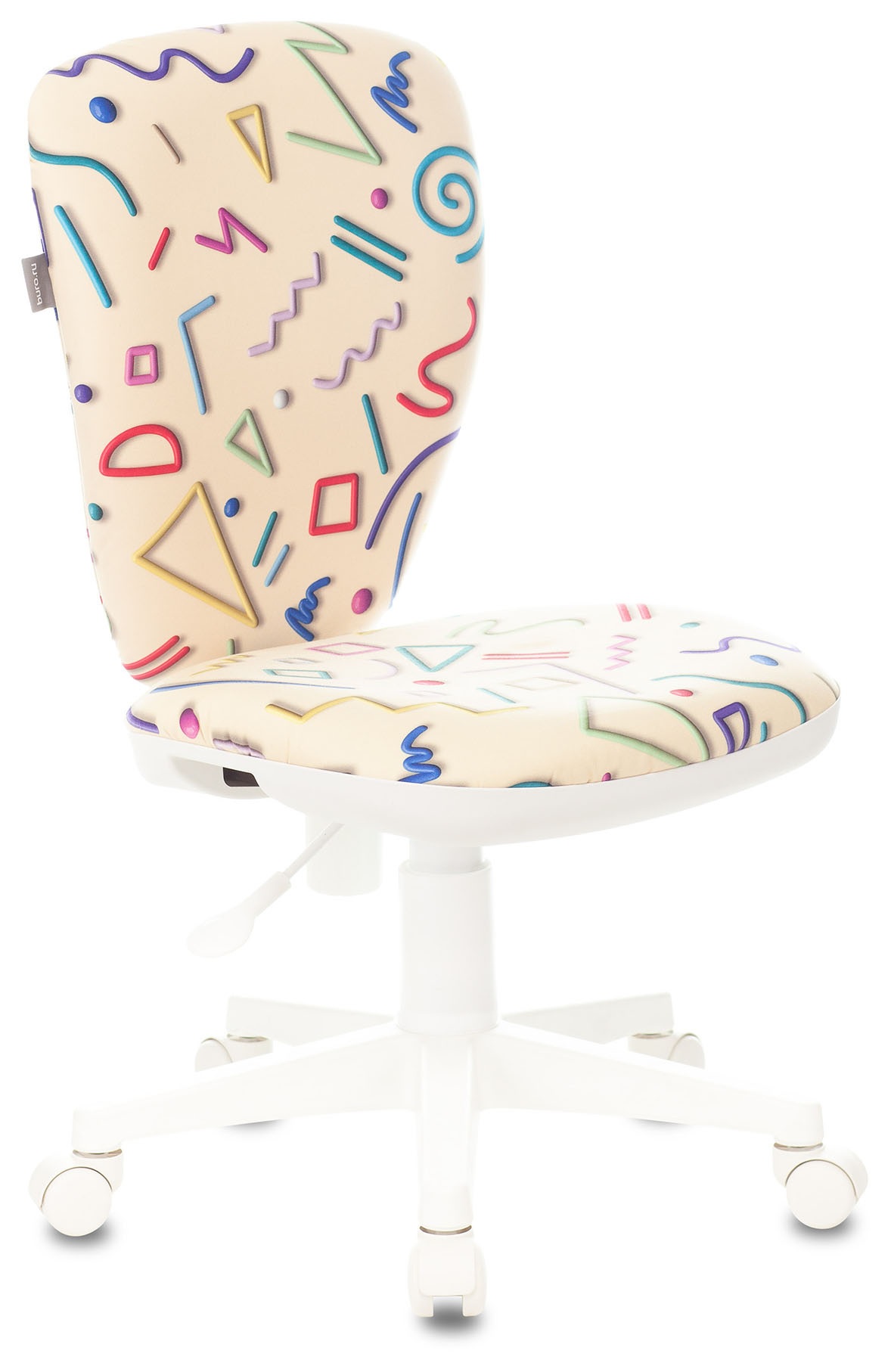 Кресло детское Бюрократ KD-W10, обивка: ткань, цвет: песочный