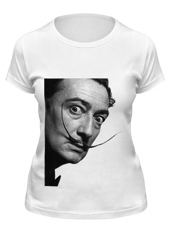 

Футболка женская Printio Salvador dali белая 2XL, Белый, Salvador dali