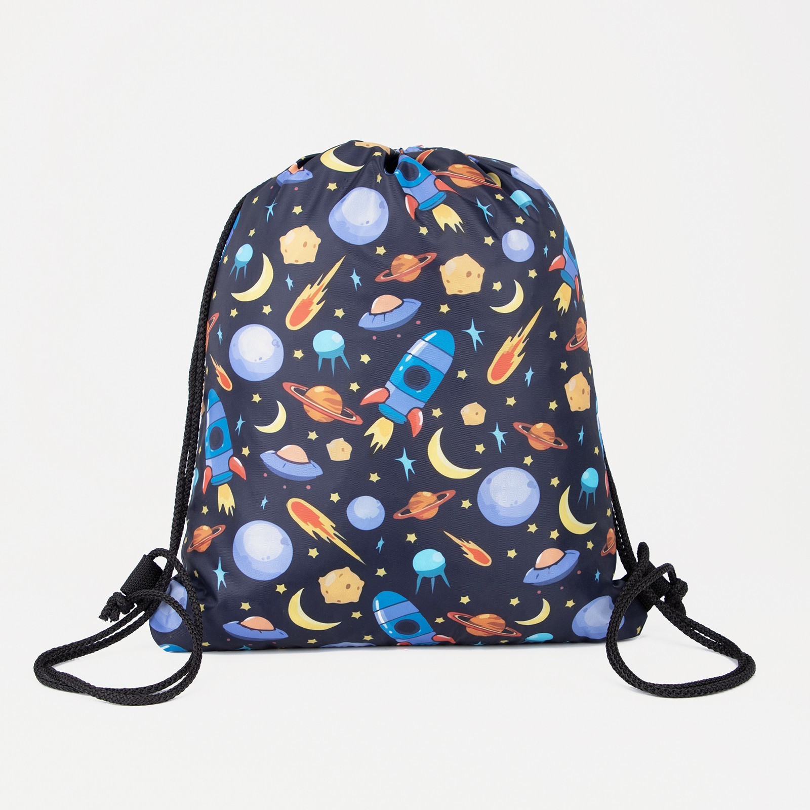 

Мешок для обуви, цвет чёрный, Черный