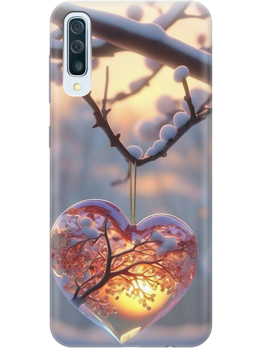 

Силиконовый чехол на Samsung Galaxy A50 / A50s / A30s с принтом "Ледяное сердце", Прозрачный;белый;желтый;оранжевый, 720772291