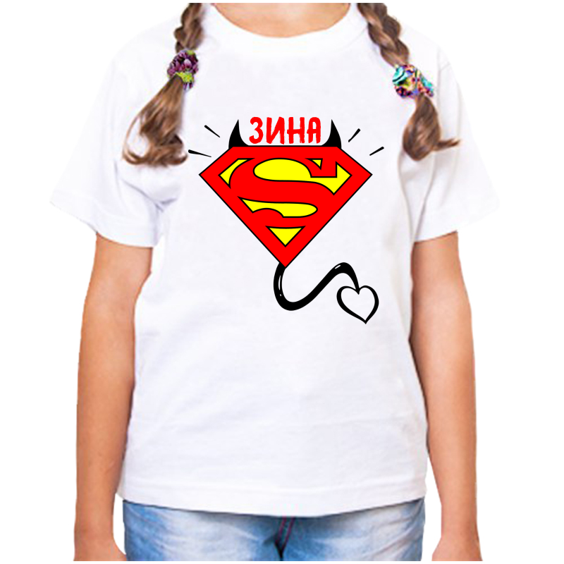 

Футболка девочке белая 28 р-р зина, Белый, fdd_zina