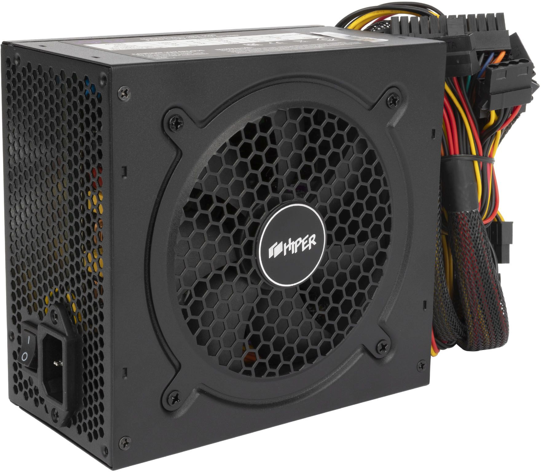 

Блок питания Hiper ATX 600W, HPB-600D, 80+, Bronze