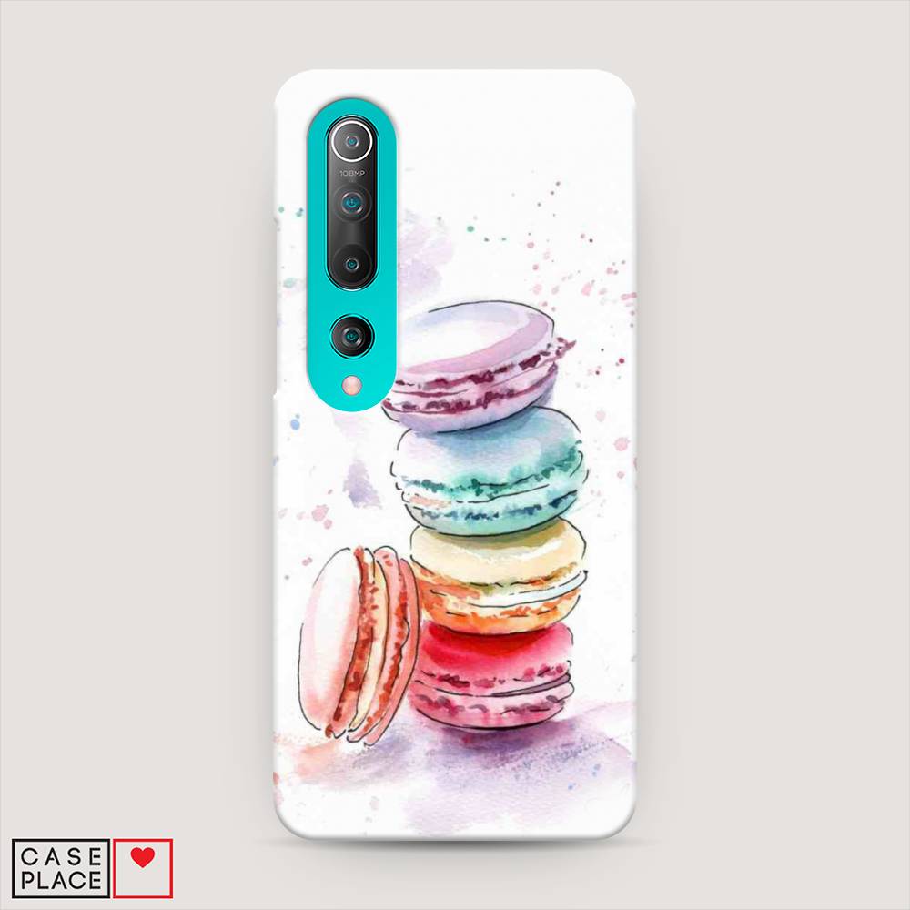 

Пластиковый чехол "Пирамидка макарони 2" на Xiaomi Mi 10, 37520-7
